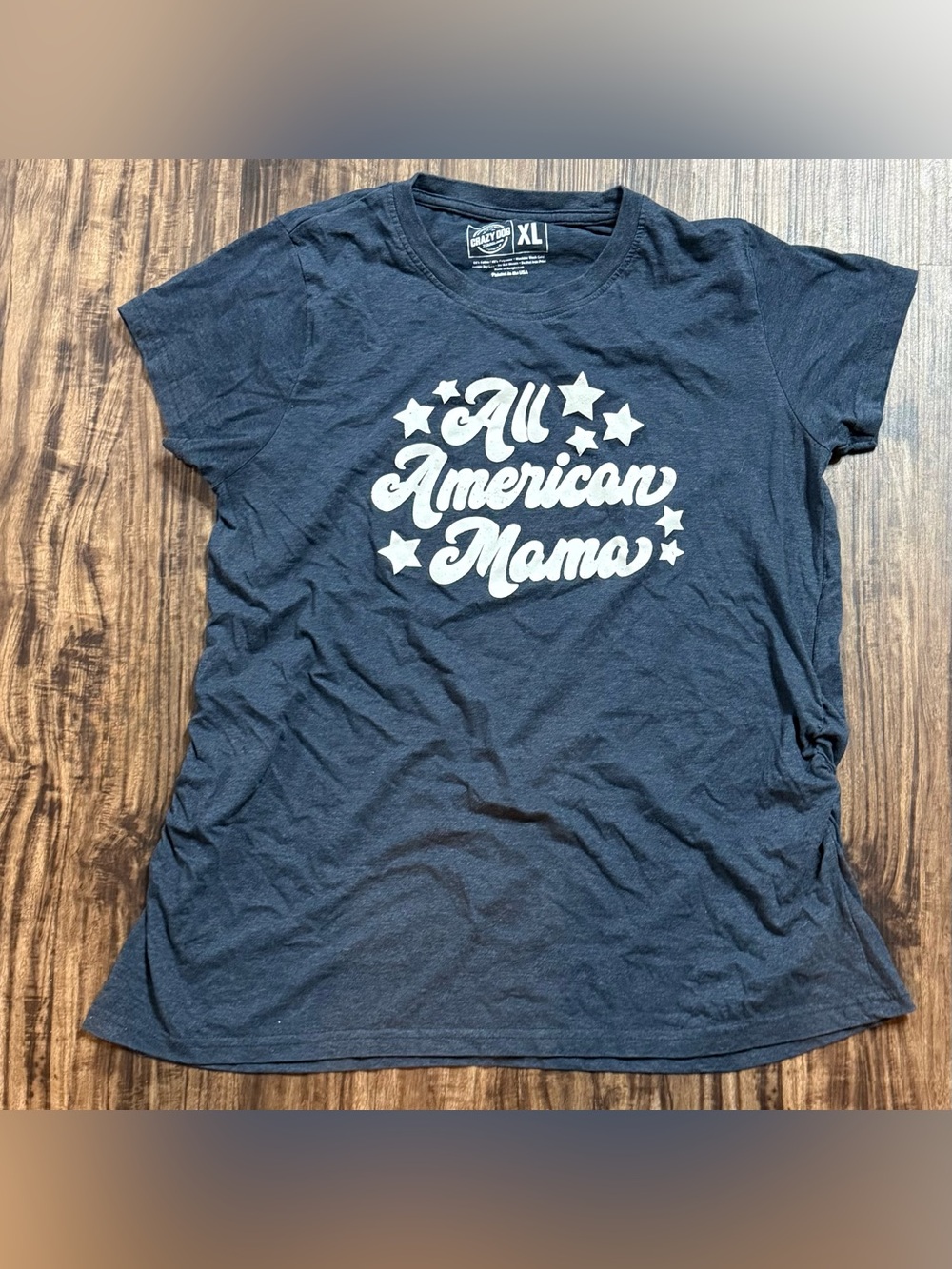 'All American Mama' Maternity T-Shirt Women’s XL Fits like a L